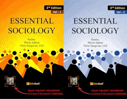 Essential Sociology Vol 1 & 2 3rd Edition 2025 By Nitin Sangwan