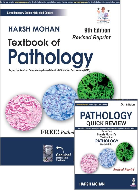 Harsh Mohan Textbook of Pathology Latest Edition 2026-27